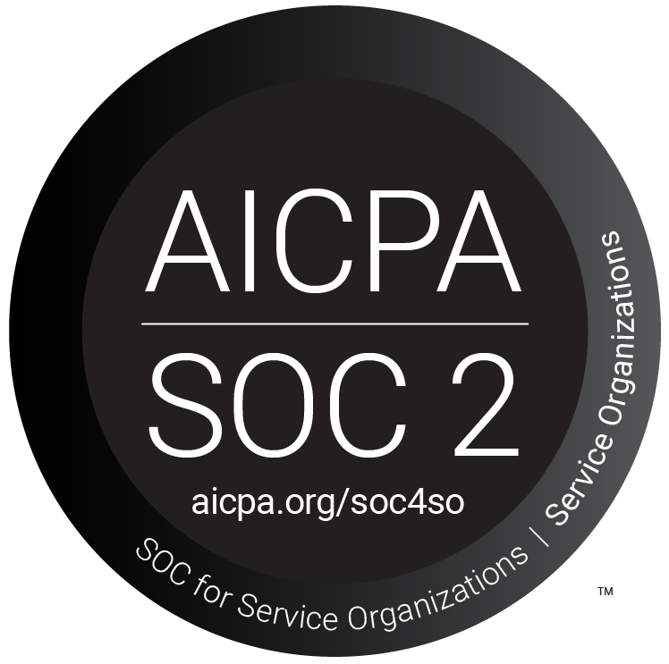 AICPA SOC 2 for Service Organizations seal